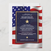 Gold Star US Flag Militaire PARTIJ Kaart (Voorkant)