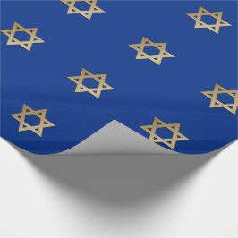 Gold Star van David Jewish Feestdagen Gift Cadeaupapier