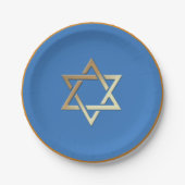 Gold Star van David Paper-Borden Papieren Bordje (Voorkant)