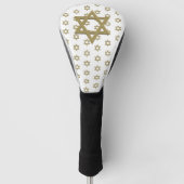 Gold Star van David Seamless Golfheadcover (Voorkant)