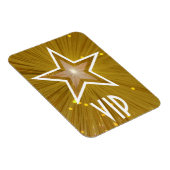 "Gold" Star 'VIP' flexibele magneet (Rechterzijde)