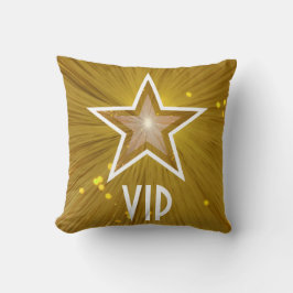 'Gold Star' 'VIP' gooit kloogplein Kussen