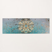 Gold Starburst Yoga Mat (Achterkant (horizontaal))