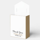 Gold Starfish Nautical Beach Weddenschap Bedankt Bedankdoosjes (Geopend)