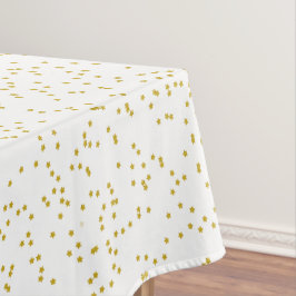 Gold Stars All-Over Print Minimalist Holiday Tafelkleed