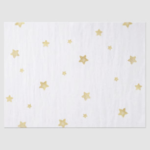Gold Stars Baby shower Tissuepapier