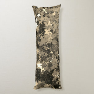Gold Stars Body Pillow (met of zonder naam) Lichaamskussen