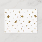 Gold Stars Book Verzoek invoegen Kaart (Achterkant)