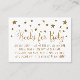 Gold Stars Book Verzoek invoegen Kaart