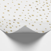 Gold Stars Cadeaupapier (Hoek)