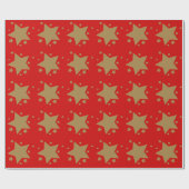 Gold Stars Cadeaupapier (Vlak)