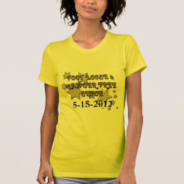 Gold Stars Cancer is gratis sinds T-shirt