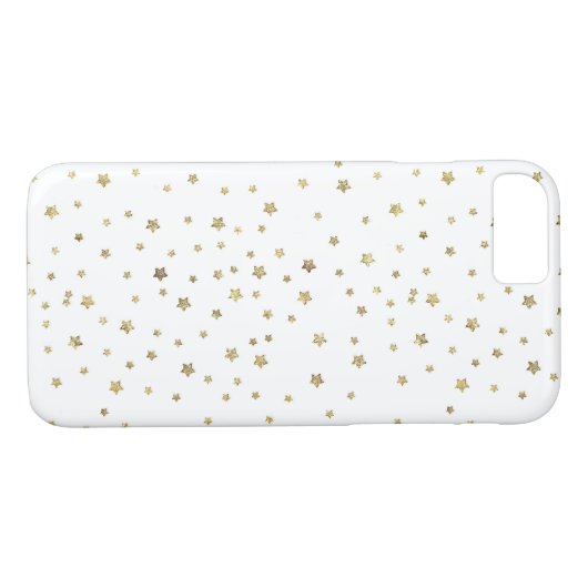 Gold Stars Case-Mate iPhone Case (Achterkant (Horizontaal))