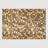 Gold Stars Confetti Tissuepapier (Voorkant)