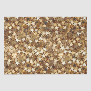 Gold Stars Confetti Tissuepapier