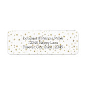 Gold Stars Etiket (Voorkant)