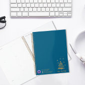 Gold Stars Holiday Design met bedrijfsbranding Planner