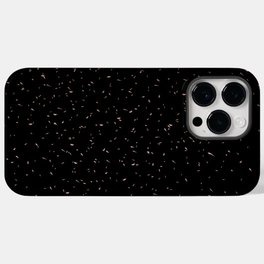 Gold Stars in de Dark Sky Waterverf Case-Mate iPhone Case (Achterkant (horizontaal))