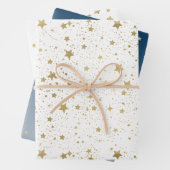 Gold Stars Inpakpapier Vel (In situ)