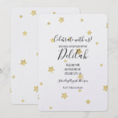 Gold Stars Kaart (Voorkant / Achterkant)