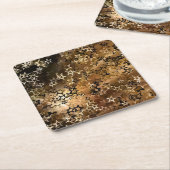 Gold Stars Kartonnen Onderzetters (Schuin)