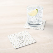 Gold Stars Kartonnen Onderzetters (Insitu)