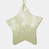Gold Stars Keramisch Ornament (Links)