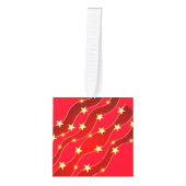 Gold Stars Kerstmis Thunder_Cove Decoratie (Voorkant)