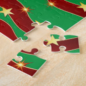 Gold Stars Kerstmis Thunder_Cove Legpuzzel (Zijkant)