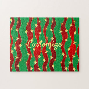 Gold Stars Kerstmis Thunder_Cove Legpuzzel