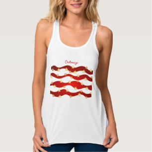 Gold Stars Kerstmis Thunder_Cove Tanktop