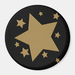 Gold Stars Magneet