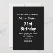 Gold Stars met berichtfoto op zwarte dag Kaart (Achterkant)