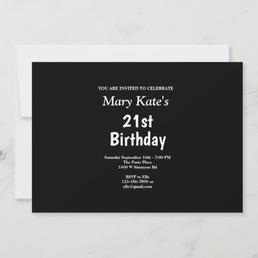 Gold Stars met berichtfoto op zwarte dag Kaart (Achterkant)