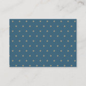 Gold Stars & Moon Baby shower Advice Cards Informatiekaartje (Achterkant)