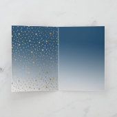 Gold Stars Moon Kaart (Binnen)