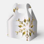 Gold Stars op zilver Bedankdoosjes (Achterkant)