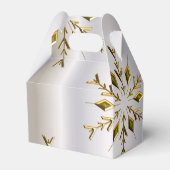 Gold Stars op zilver Bedankdoosjes (Voorkant Zijde)