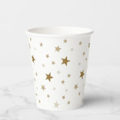 Gold Stars-papierbekertjes Papieren Bekers (Voorkant)