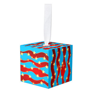Gold Stars Patriot Sky Thunder_Cove Decoratie