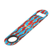 Gold Stars Patriotic Sky Thunder_Cove Speed Flessenopener (Achterkant Gekanteld)