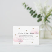 Gold Stars & Pink Clouds Neem a.u.b. een boek Kaar Informatiekaartje (Staand voorkant)