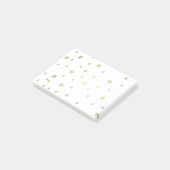 Gold Stars Post-it® Notes (Schuin)