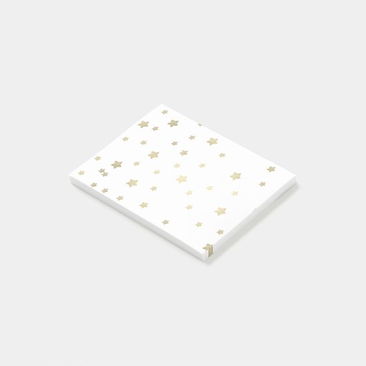 Gold Stars Post-it® Notes (Schuin)