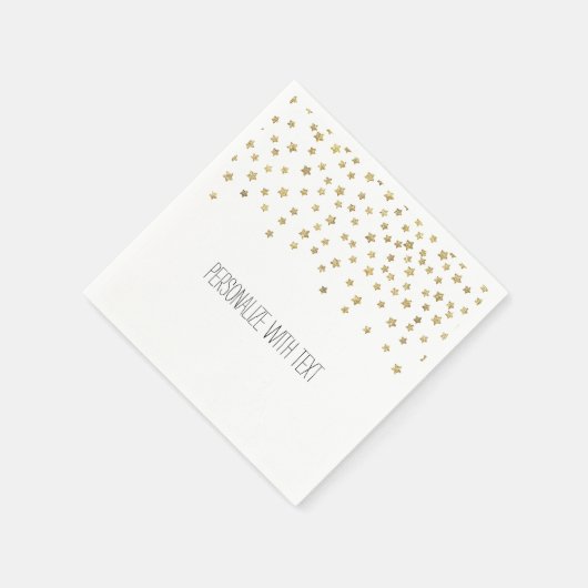 Gold Stars Servetten (Hoek)