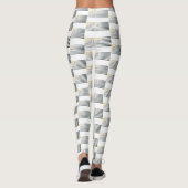 Gold Stars Silver Stripes Leggings (Achterkant)
