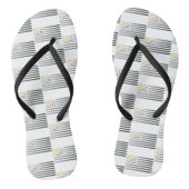 Gold Stars Silver Stripes Teenslippers (Voetbed)