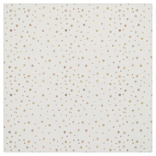 Gold Stars Stof (Swatch)