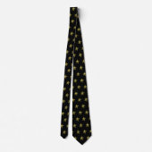Gold Stars Stropdas (Achterkant)