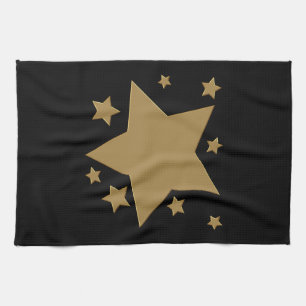 Gold Stars Theedoek